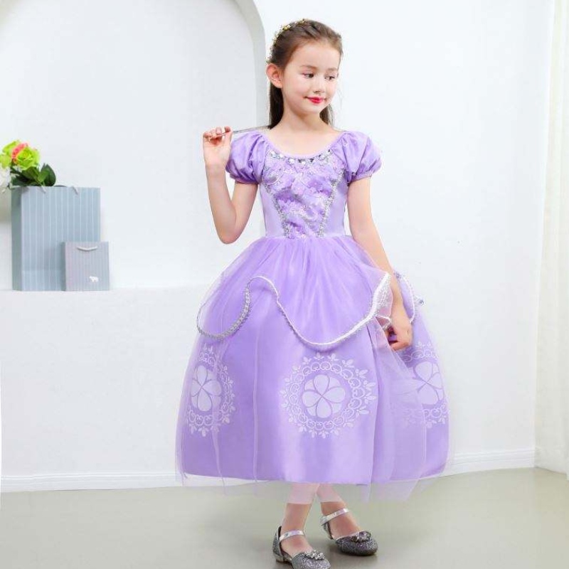 Απόκριες κοστούμια Παιδικά \\\\ Πριγκίπισσα Σόφια Φόρεμα κορίτσια Πριγκίπισσα Σόφια Φόρεμα Φόρεμα