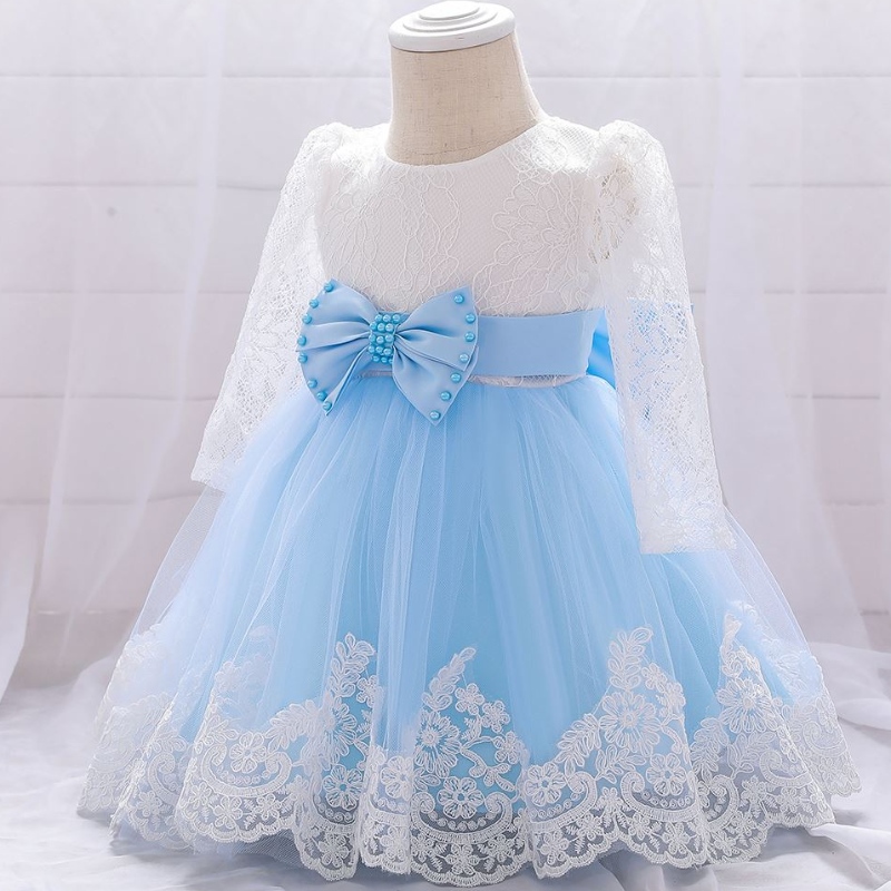 Baige Little Miss Fancy Frock Νεογέννητο μωρό λουλούδι κορίτσια φόρεμα γενεθλίων φόρεμα για κοριτσάκι L1940XZ