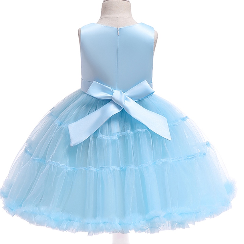 Ansoo Unicorn Rainbow Baby Girl Φόρεμα Γενέθλια Βαμβάκι Κορίτσι Πριγκίπισσα Πάρτι Μωβ Φορέματα Γάμου για 1-6 Y Girls Tutu