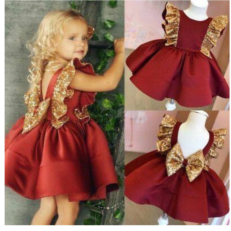Baige Lovely Kids Dress Gartments 2020 ΝΕΑ ΣΧΕΔΙΑΣΜΟΥ ΚΟΡΙΤΣΙΑ ΓΥΝΑΤΙΚΑ ΓΑΜΑΤΑ ΓΕΝΝΗΣΗ ΓΕΝΝΗΣΗ Φόρεμα L1968XZ
