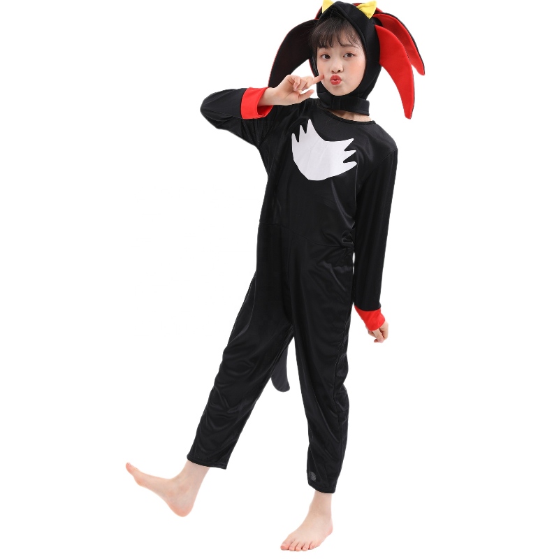 Καυτή πώληση υψηλής ποιότητας Sonic The Hedgehog Jumpsuits Απόκριες κοστούμι cosplay για αγόρια και κορίτσια