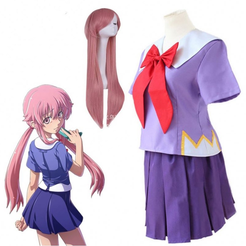 Anime 2ο mirai gasai yuno lolita sailor cosplay κοστούμι